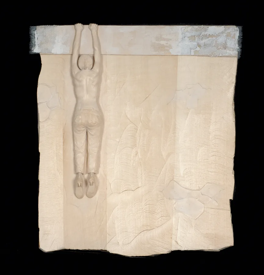 Life is hard II — Relief, Holz